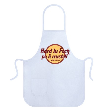 Grembiule chef + t-shirt uomo + cappellino hard lu fock