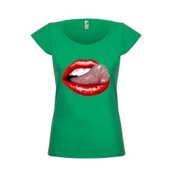 T-shirt donna lingua