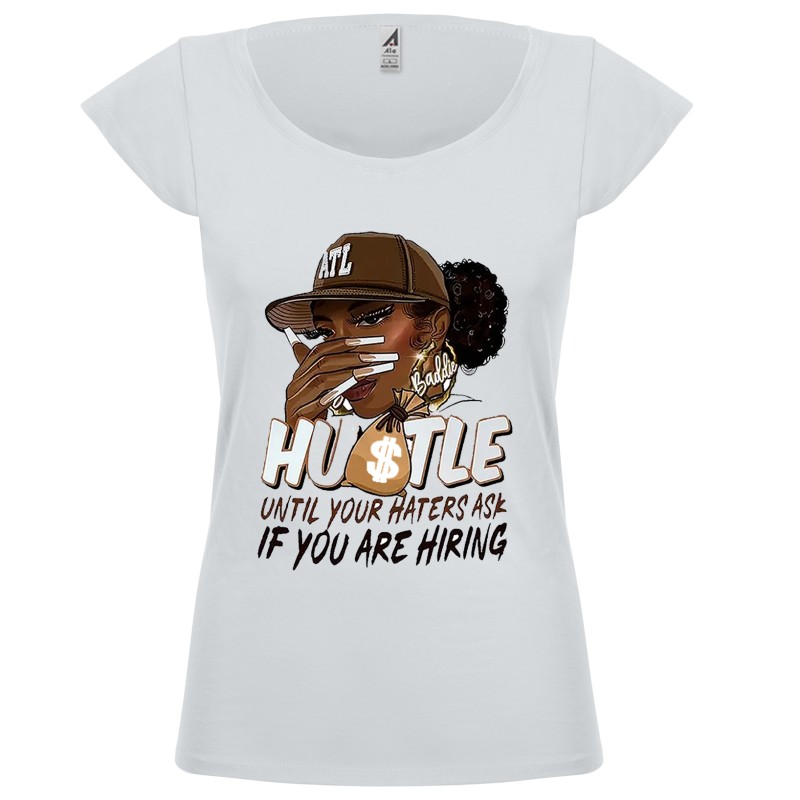 T-shirt donna Hustle