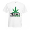 T-shirt uomo Yes We Cannabis