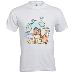 T-shirt bambino/a Aladin Personaggi