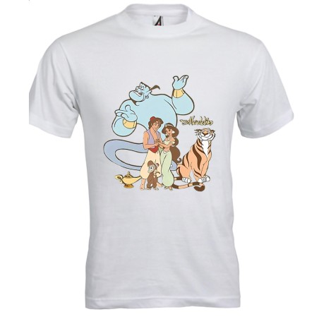 T-shirt bambino/a Aladin Personaggi
