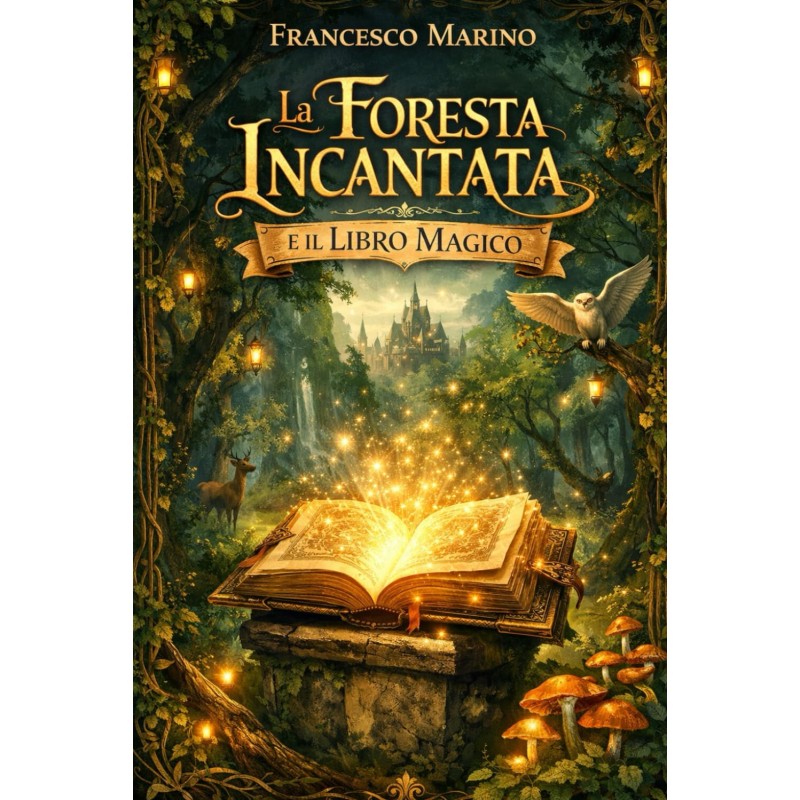 Fiaba La foresta incantata e il libro magico