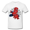 T-shirt bimbo Uomo ragno