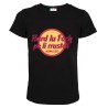 T-shirt unisex Hard lu fock pe li rrustell