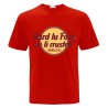 T-shirt unisex Hard lu fock pe li rrustell